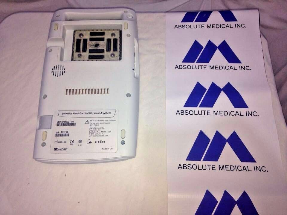 Sonosite 180 Plus Hand Carried Ultrasound System W/ Probe. BIOMED Certified. DIAGNOSTIC ULTRASOUND MACHINES FOR SALE