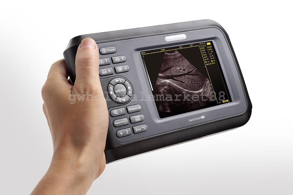 Veterinary Digital Palm Ultrasound Scanner Animal Rectal Probe +cover Case Dogs DIAGNOSTIC ULTRASOUND MACHINES FOR SALE