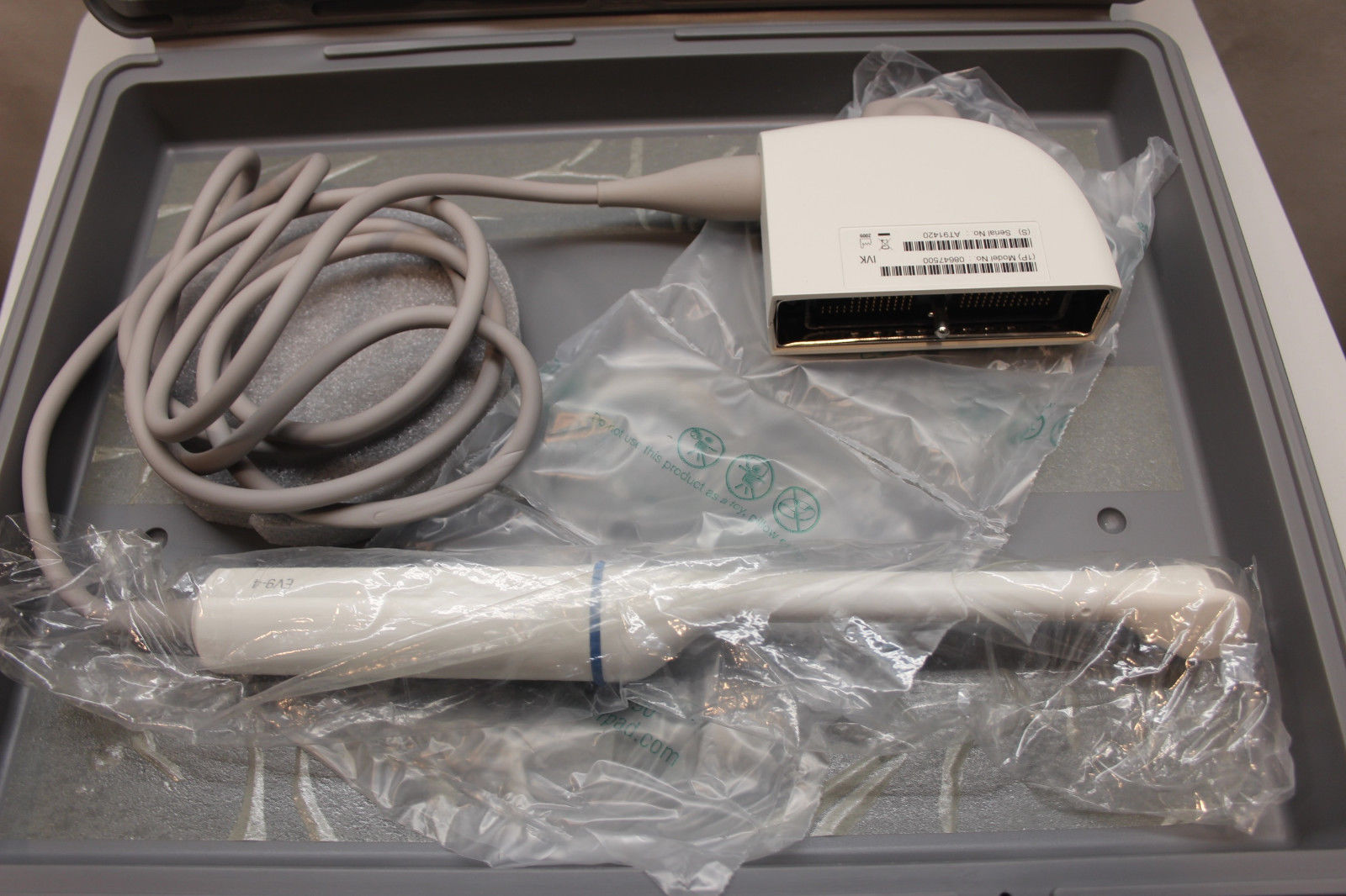 Siemens EV-9 Ultrasound Probe w/case DIAGNOSTIC ULTRASOUND MACHINES FOR SALE