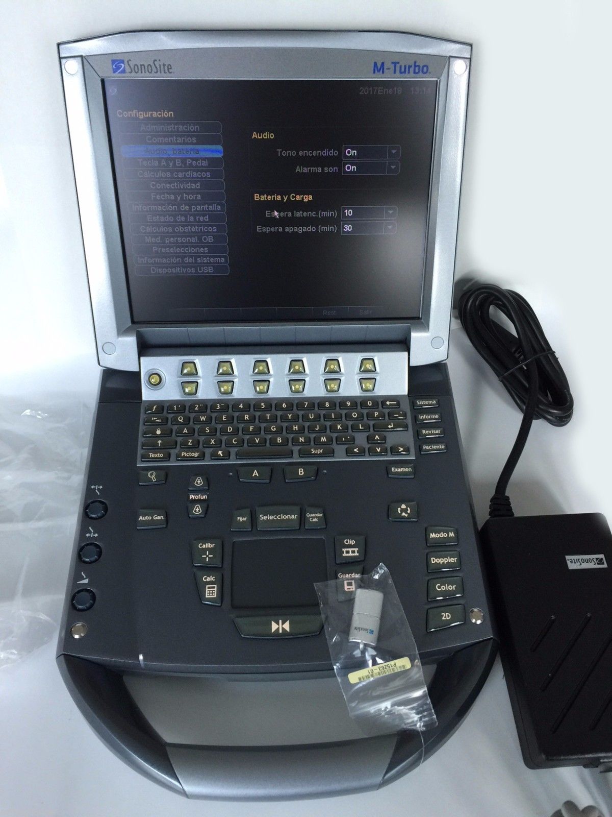 SonoSite M-TURBO ULTRASOUND SYSTEM.SPANISH LANGUAGE New in box DIAGNOSTIC ULTRASOUND MACHINES FOR SALE