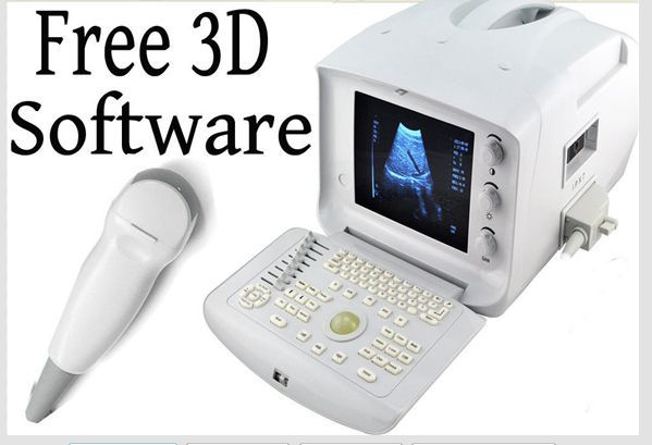 Portable Ultrasound Scanner Machine +5.0 Micro-Convex Probe +3D Image Vet Use CE DIAGNOSTIC ULTRASOUND MACHINES FOR SALE