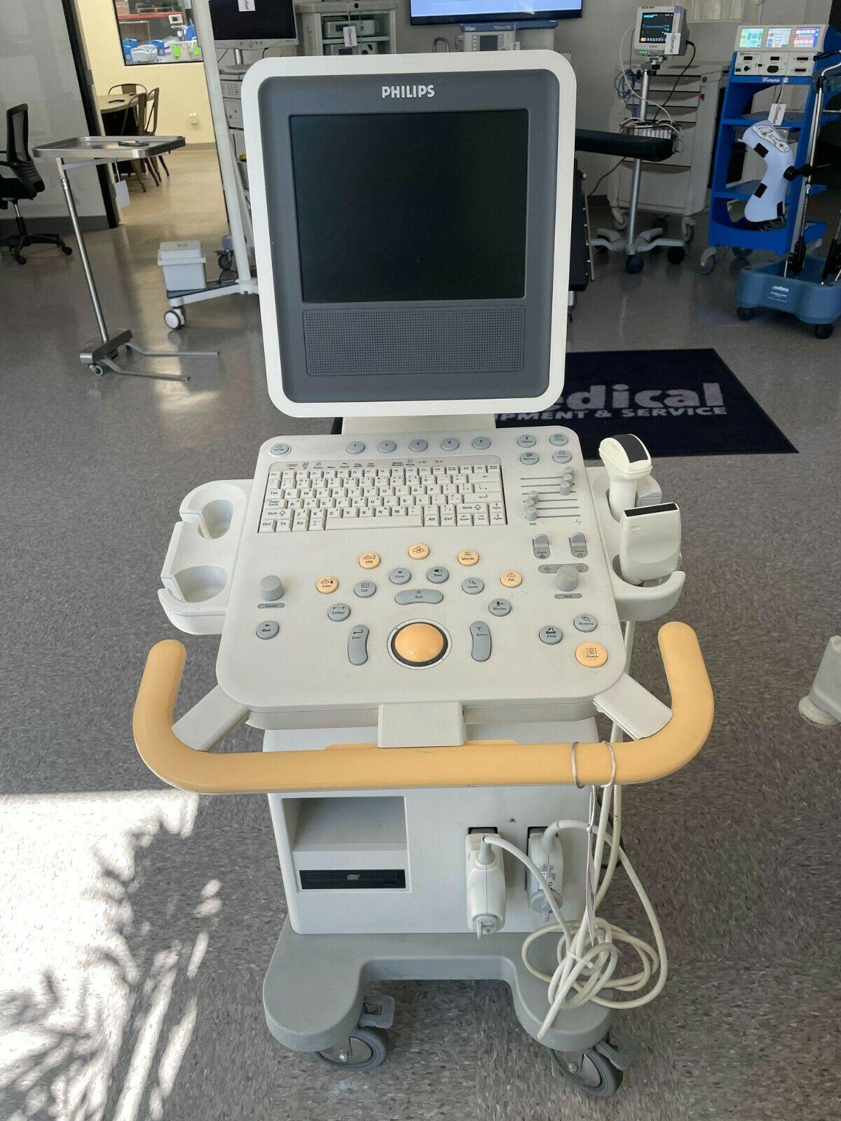 Philips HD3 Ultrasound W/ C5-2 L9-5 Probes Located In Our San Diego CA Showroom DIAGNOSTIC ULTRASOUND MACHINES FOR SALE