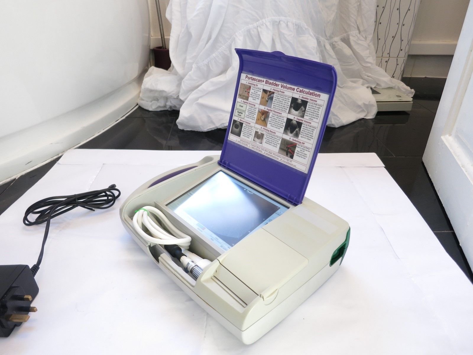 PORTASCAN+ PORTABLE TOUCHSCREEN ULTRASOUND BARD BLADDER SCANNER UROLOGY IMAGING DIAGNOSTIC ULTRASOUND MACHINES FOR SALE
