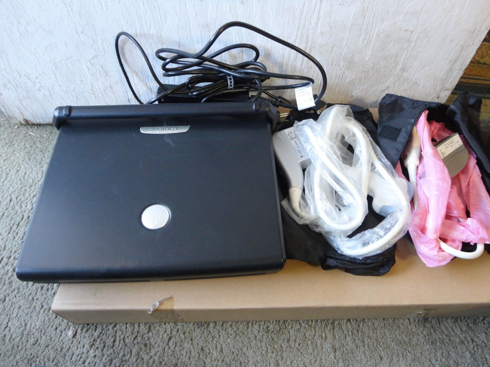 GE LOGIQ e BT10 Ultrasound Portable Machine W/ 4C-RS 12L-RS Probes CleanLowHour DIAGNOSTIC ULTRASOUND MACHINES FOR SALE