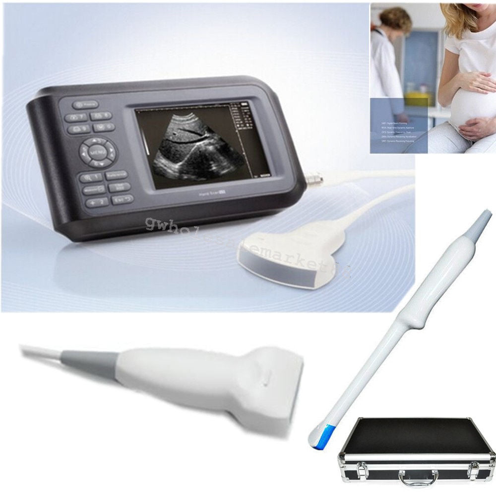 US Laptop Machine Digital Ultrasound Scanner Convex + Linear+ Transvaginal Probe 190891696984 DIAGNOSTIC ULTRASOUND MACHINES FOR SALE