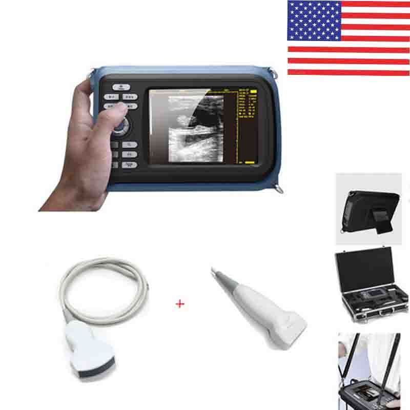 US Digital LCD Handscan Monitor Ultrasound Scanner ,Convex,Linear probes,Battery 190891409768 DIAGNOSTIC ULTRASOUND MACHINES FOR SALE