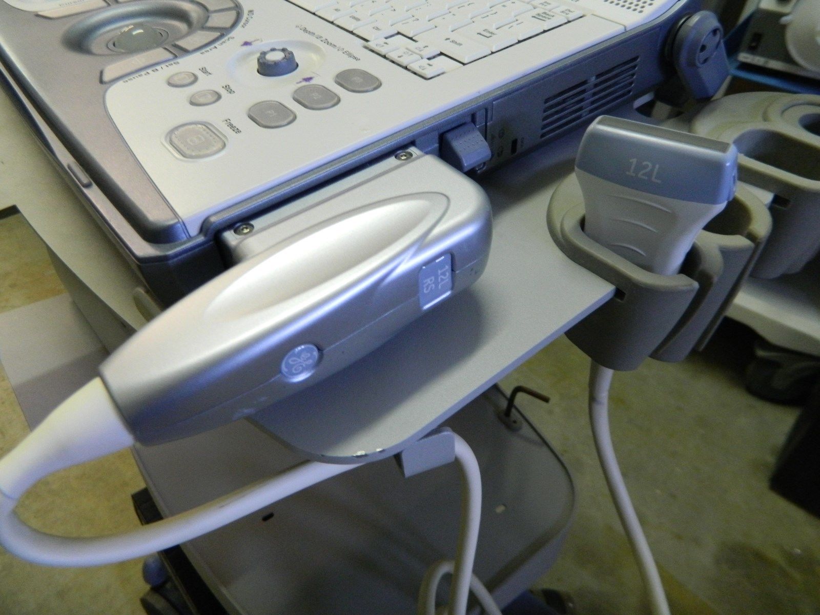 2007 GE Logiq E Portable Ultrasound w/12L Probe& Work Cart *Tested DIAGNOSTIC ULTRASOUND MACHINES FOR SALE