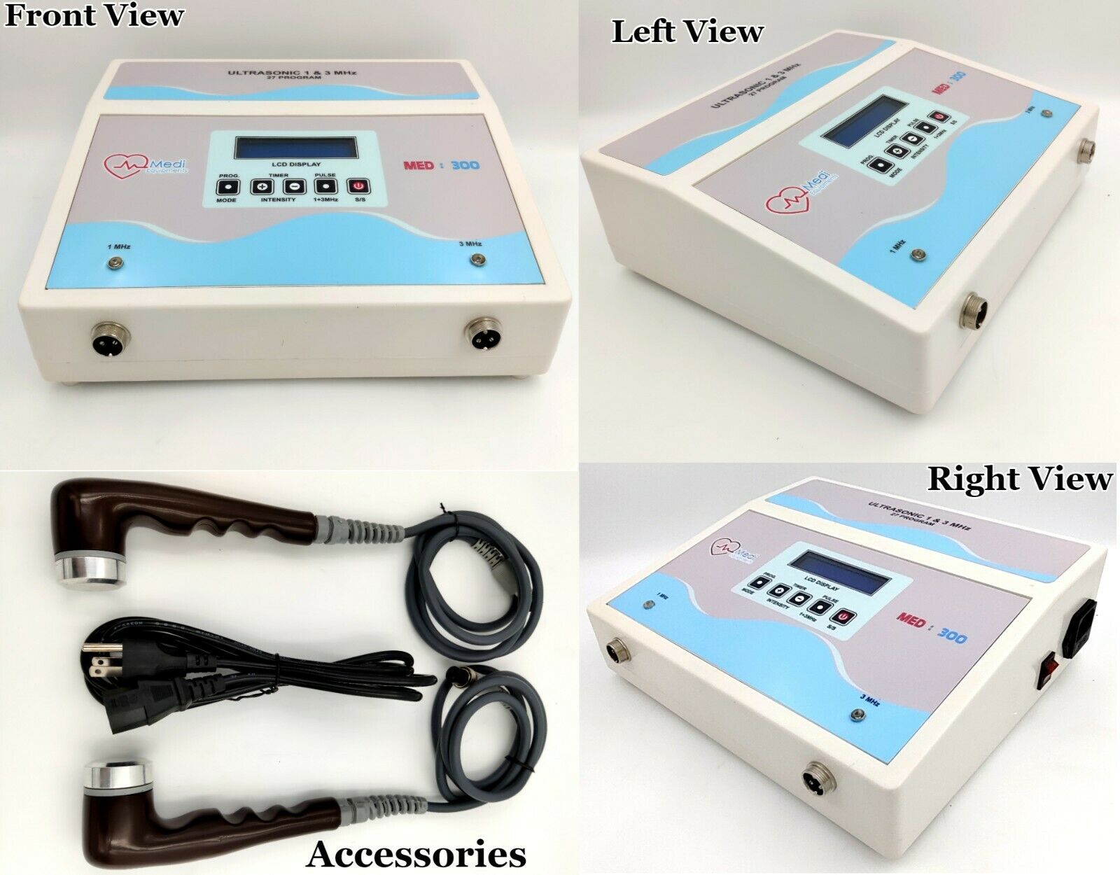 Ultrasound Therapy Machine Ultra 1MHz & 3MHz PhysioTherapy Physical Therapy Unit DIAGNOSTIC ULTRASOUND MACHINES FOR SALE