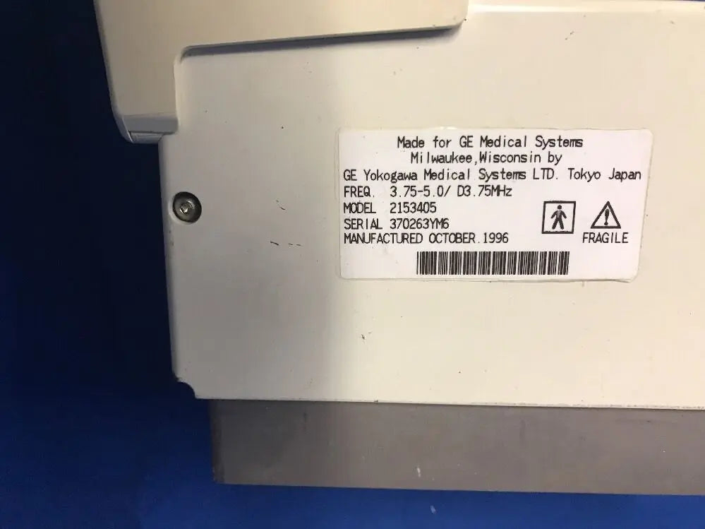 GE Ultrasound Probe Transducer 546L  Model: 2197482 DIAGNOSTIC ULTRASOUND MACHINES FOR SALE