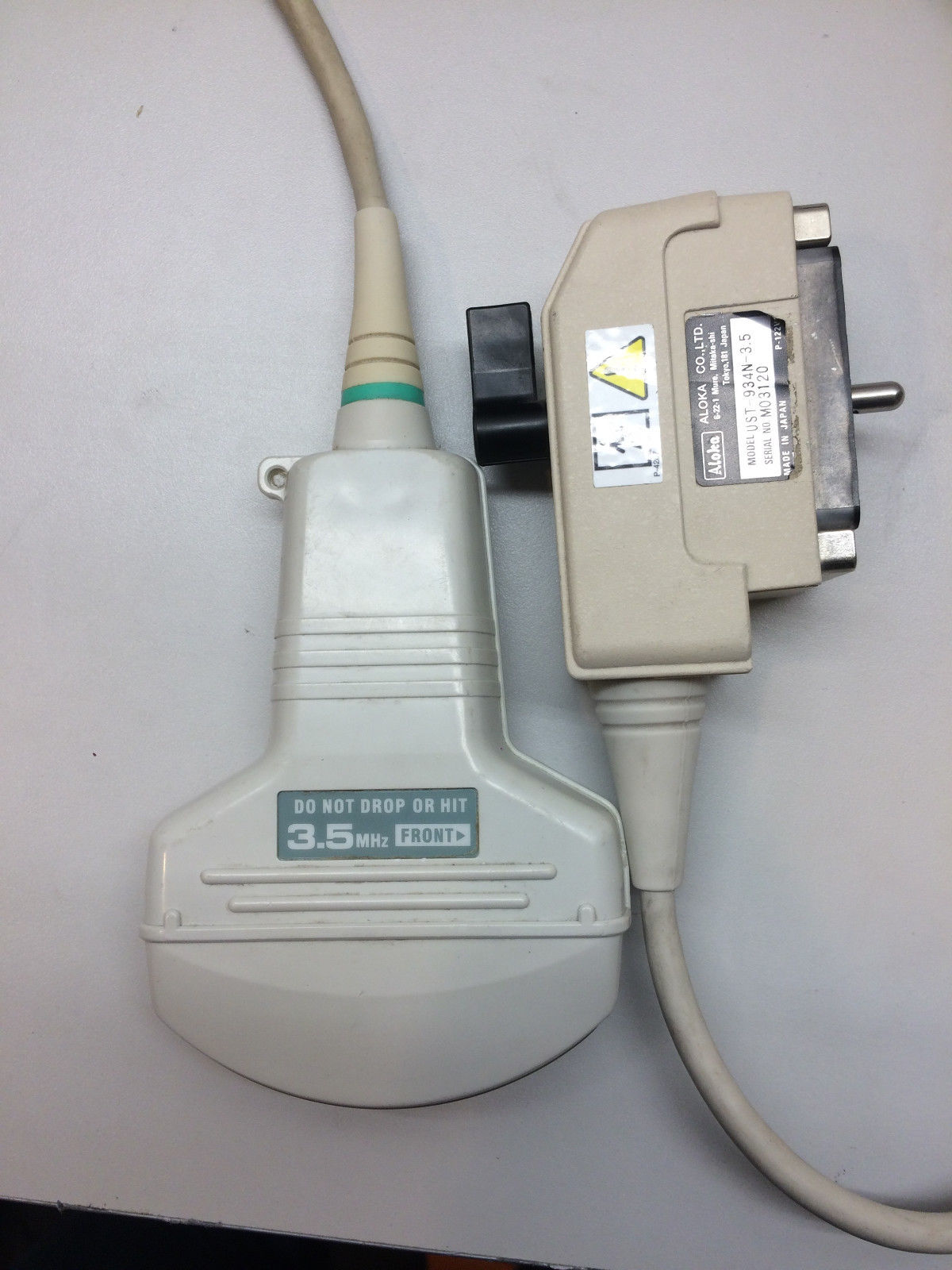 Aloka UST-934N-3.5 Compatible Transducer, Imaging, Medical, Ultrasound 3.5Mhz DIAGNOSTIC ULTRASOUND MACHINES FOR SALE