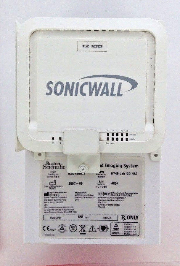 Boston Scientific iLab Imaging System SonicWall TZ100 H749iLab120INSO DIAGNOSTIC ULTRASOUND MACHINES FOR SALE