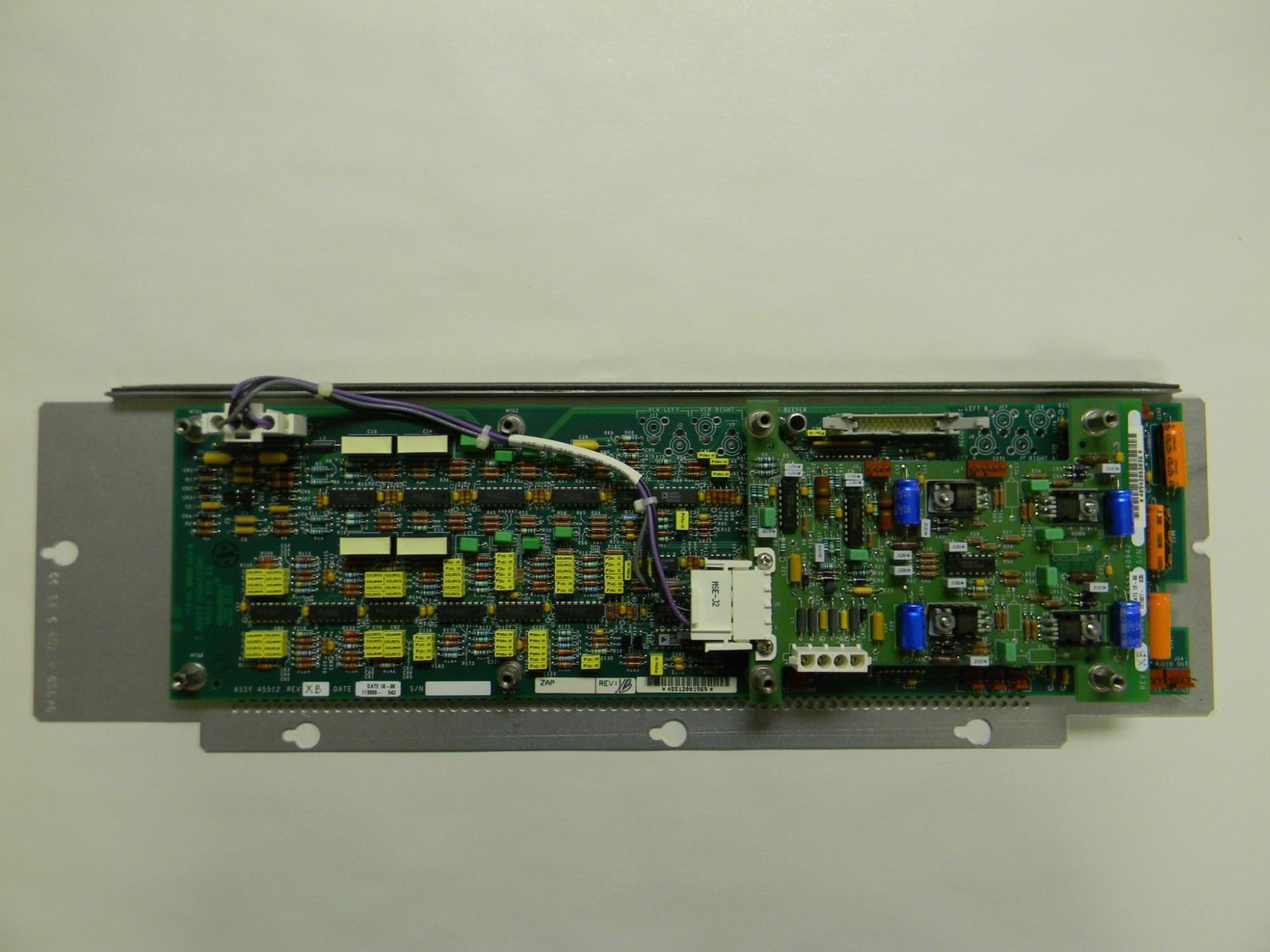 Acuson Sequoia C256 Ultrasound ASSY 45512 AUDIO PROCESSOR REV. XB BOARD & 40942 DIAGNOSTIC ULTRASOUND MACHINES FOR SALE