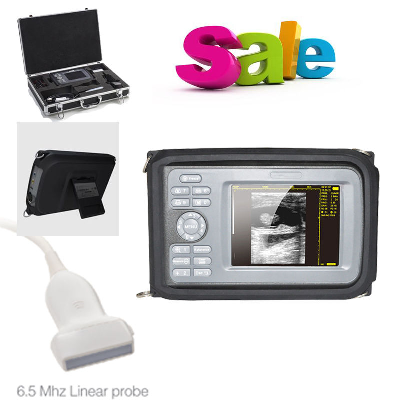 5.5'' TFT color LCD Palmtop Digital Ultrasound Scanner,Linear Probe,64 Images CE DIAGNOSTIC ULTRASOUND MACHINES FOR SALE