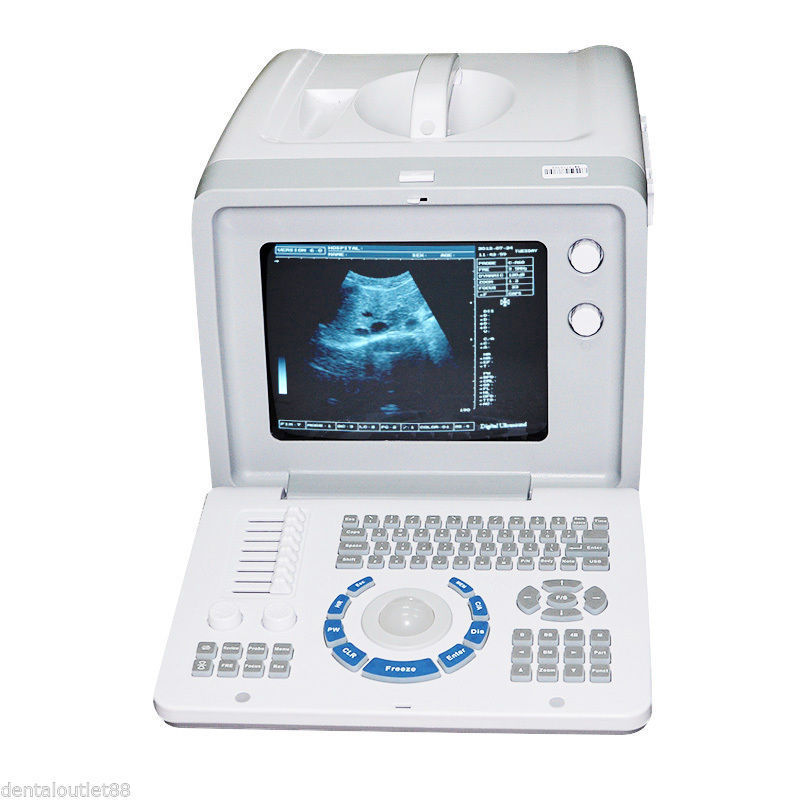 Top 10''Ultrasound Scanner ultrasonic System with Linear Probe+3D Software SVGA DIAGNOSTIC ULTRASOUND MACHINES FOR SALE