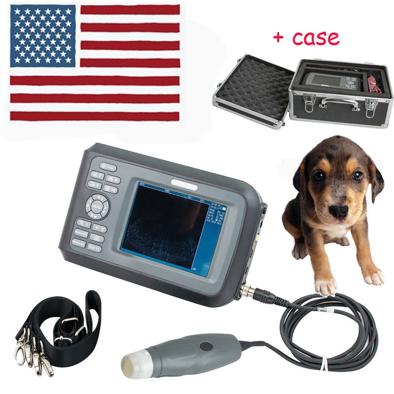 US Vet Veterinary Ultrasound Scanner handscan 3.5MHz probe For Farm Animals Case 190891875587 DIAGNOSTIC ULTRASOUND MACHINES FOR SALE