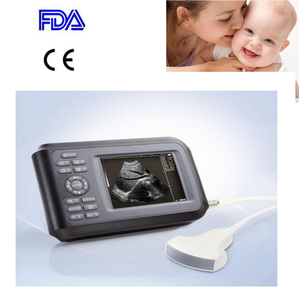Portable Handheld Ultrasound Scanner System  Digital  w Convex Probe Human Sale DIAGNOSTIC ULTRASOUND MACHINES FOR SALE