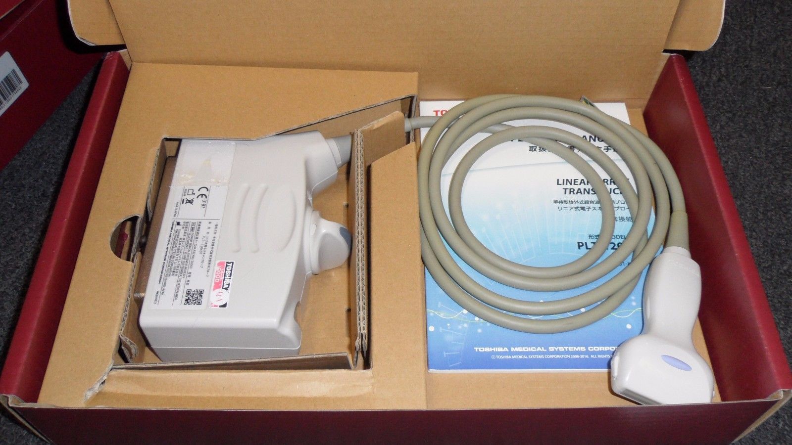 Toshiba  PLT-1204BT  Linear ARRAY Transducer Probe 18L7 DIAGNOSTIC ULTRASOUND MACHINES FOR SALE