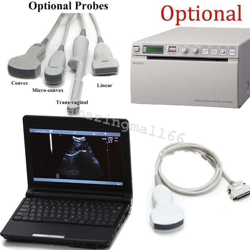 Veterianry Full Digital Laptop Ultrasound Scanner Micro-Convex Probe Battery  AA DIAGNOSTIC ULTRASOUND MACHINES FOR SALE