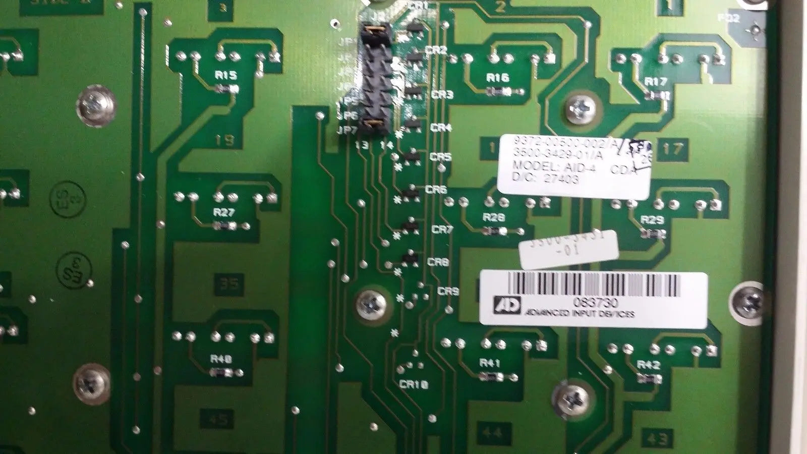 GE Ultrasound System AID -4  Keyboard w/ interface module Parts & Repair DIAGNOSTIC ULTRASOUND MACHINES FOR SALE