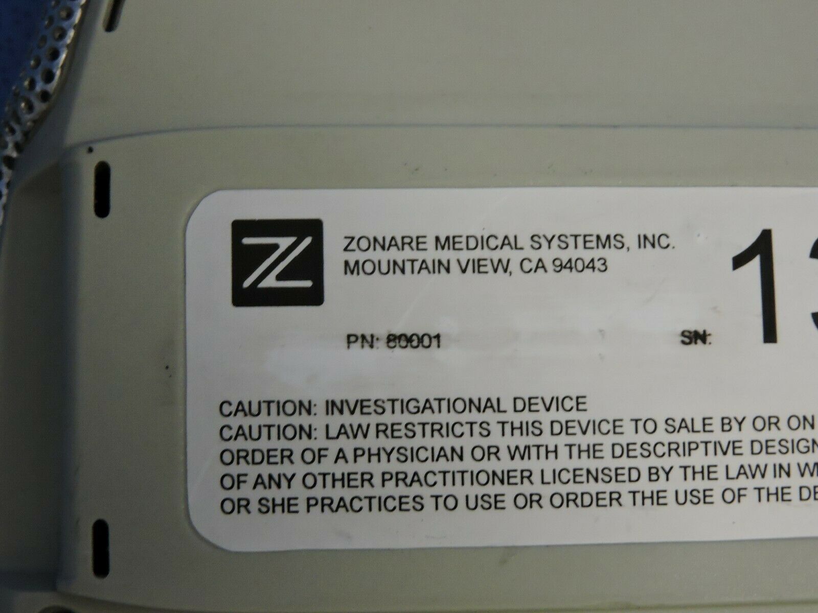 ZONARE Z. One Scan Engine Ultrasound Machine Portable Handheld System No Battery DIAGNOSTIC ULTRASOUND MACHINES FOR SALE