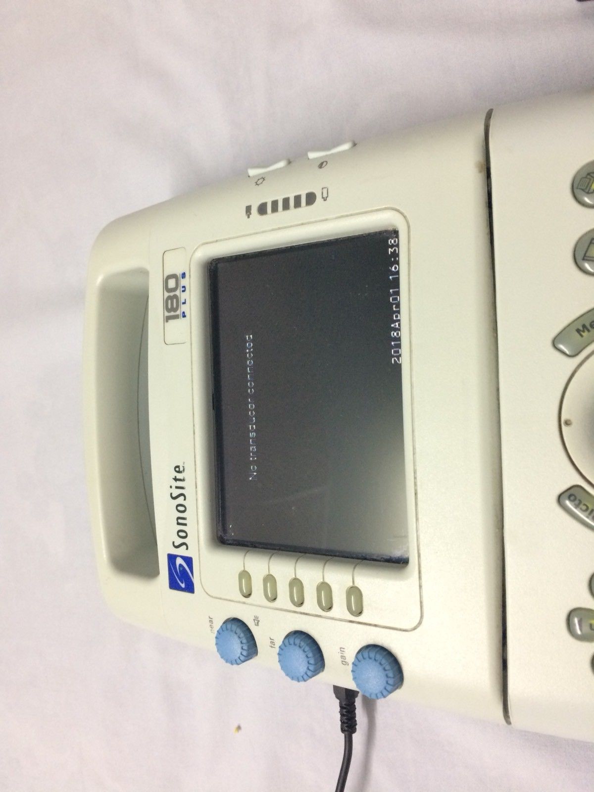 SONOSITE 180PLUS ULTRASOUND SYSTEM WITHOUT TRANSDUCER DIAGNOSTIC ULTRASOUND MACHINES FOR SALE