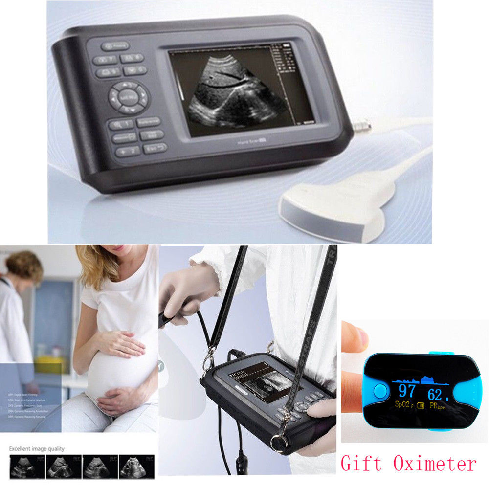 Handheld Portable Ultrasound Machine Scanner Convex Probe +Gift Pulse Oximeter DIAGNOSTIC ULTRASOUND MACHINES FOR SALE