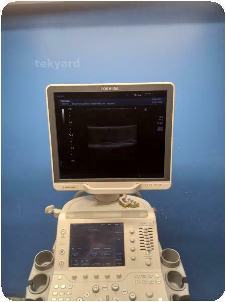 TOSHIBA APLIO 500 ULTRASOUND SYSTEM % (271951) DIAGNOSTIC ULTRASOUND MACHINES FOR SALE