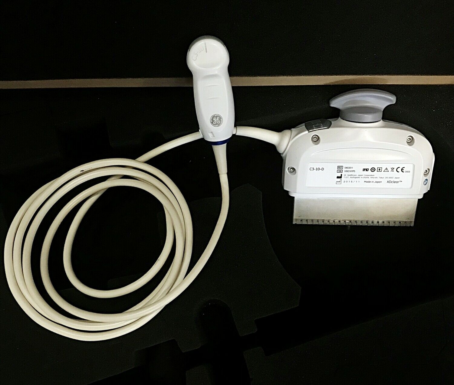 GE C3-10-D Micro Convex Ultrasound Transducer Probe DIAGNOSTIC ULTRASOUND MACHINES FOR SALE