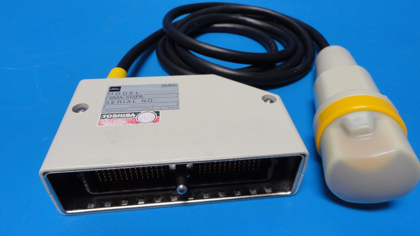 TOSHIBA SMA-515PA 5.0 MHZ ANNULAR ARRAY / PHASED ARRAY PROBE / TRANSDUCER (7084) DIAGNOSTIC ULTRASOUND MACHINES FOR SALE