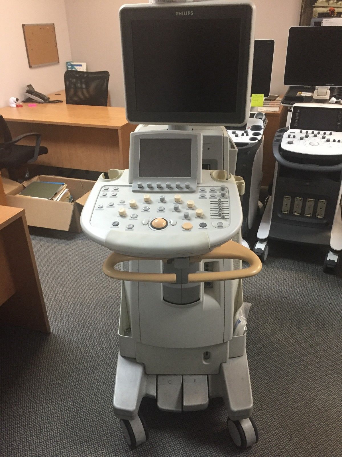 Philips iU22 - A Cart, 3D/4D Ultrasound DIAGNOSTIC ULTRASOUND MACHINES FOR SALE