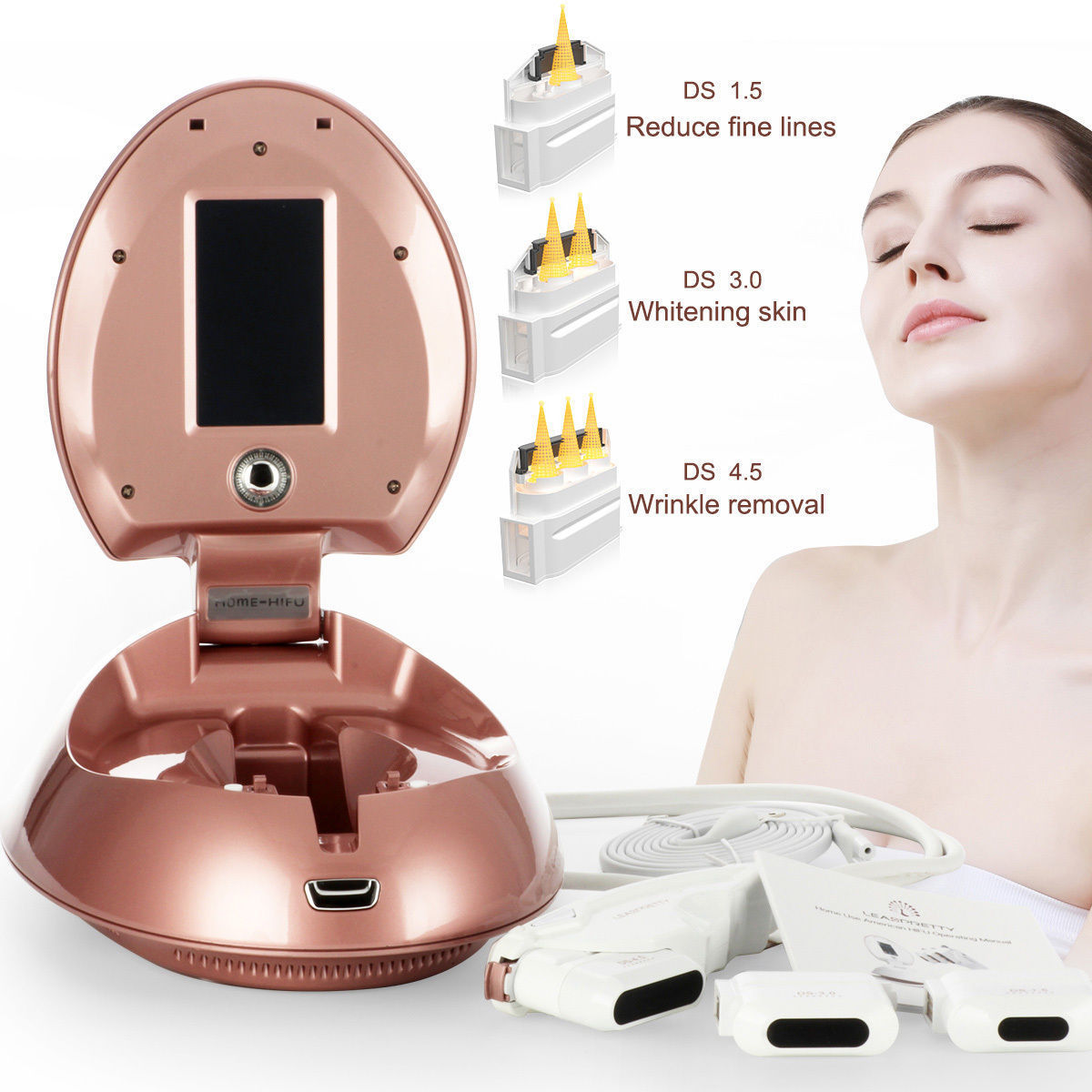 High Intensity Focused Ultrasound Ultrasonic Hifu RF Machine Wrinkle Removal USA 830456894539 DIAGNOSTIC ULTRASOUND MACHINES FOR SALE