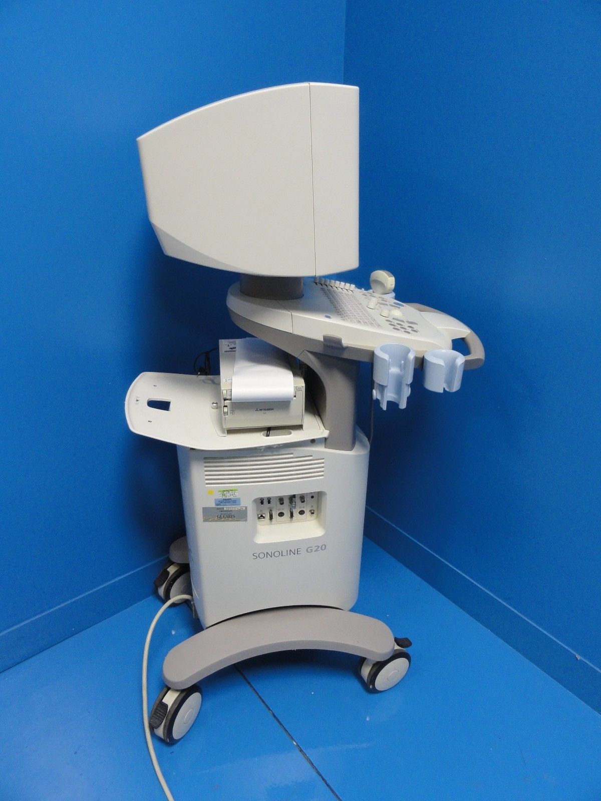 2005 Siemens Sonoline G20 Ultrasound W/ C5-2 Convex Transducer & Printer (6937) DIAGNOSTIC ULTRASOUND MACHINES FOR SALE