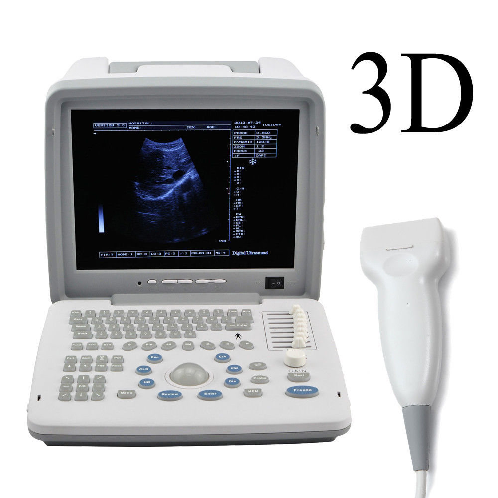 12"Full Digital Portable Ultrasound Scanner Machine+7.5Mhz linear Sensor Probe 190891814005 DIAGNOSTIC ULTRASOUND MACHINES FOR SALE