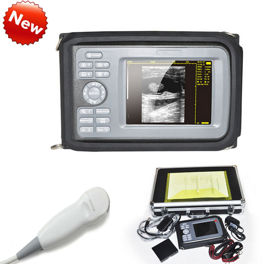 5.5 " Handheld Ultrasound Scanner/Machine  Digital Micro-convex Probe Human CE DIAGNOSTIC ULTRASOUND MACHINES FOR SALE