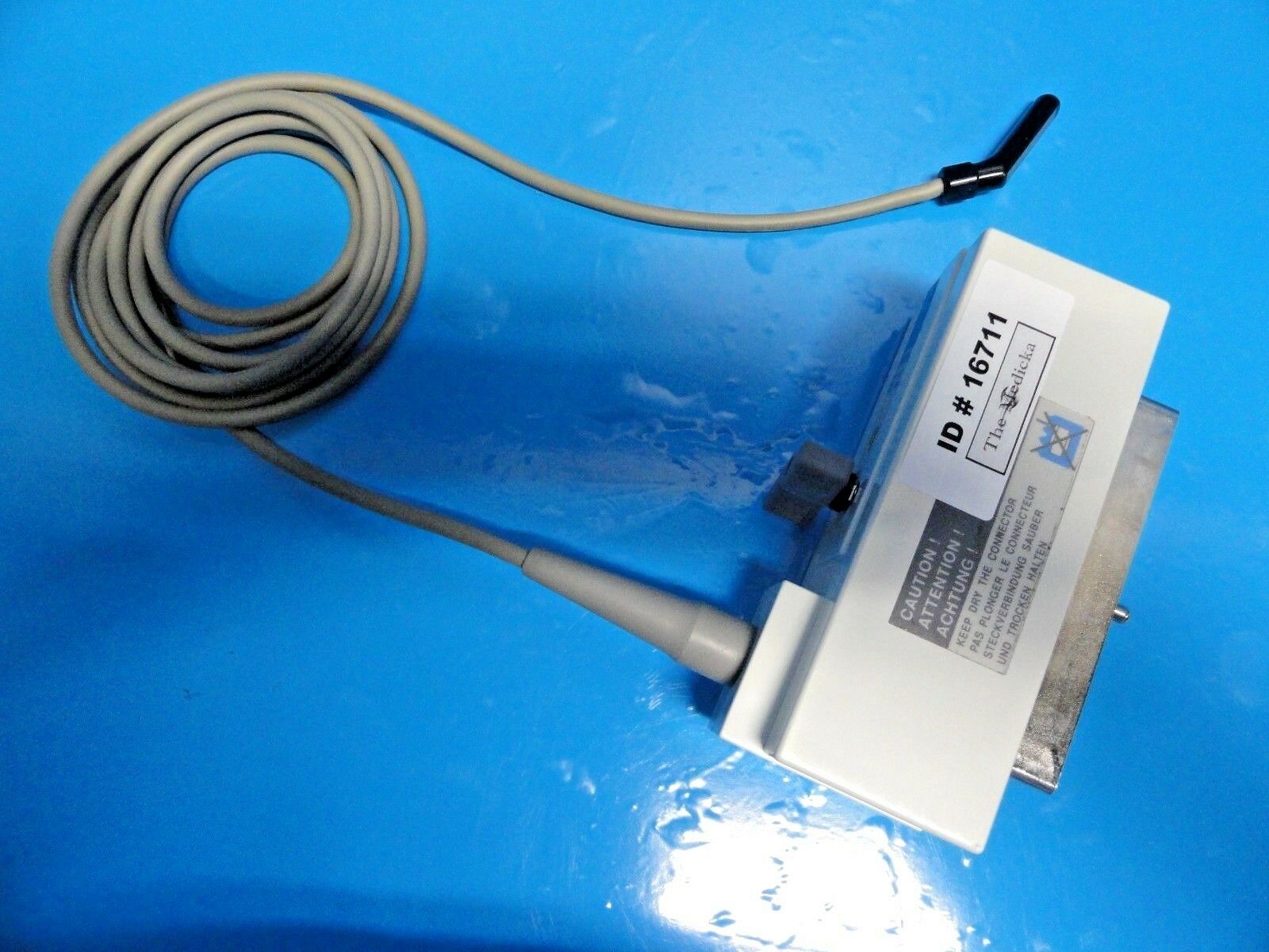 Biosound Esaote Biomedica IOE13A 7.5 MHz Ultrasound Transducer Probe ~16711 DIAGNOSTIC ULTRASOUND MACHINES FOR SALE