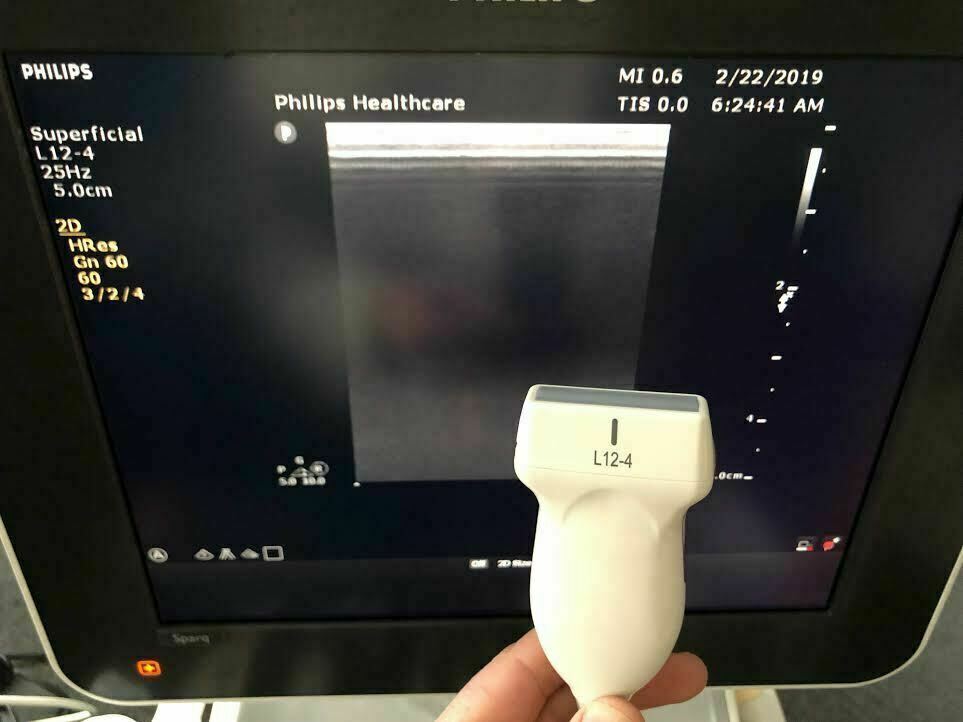 Philips L12-4 Linear Array Vascular Ultrasound Probe Transducer for Sparq DIAGNOSTIC ULTRASOUND MACHINES FOR SALE