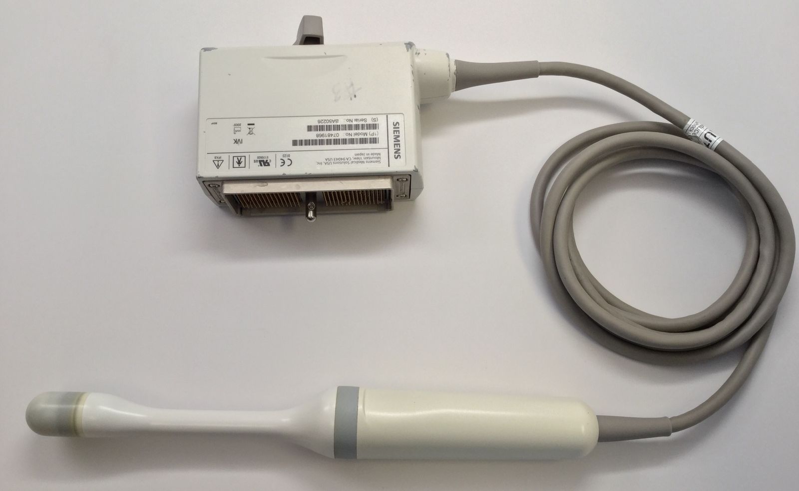 Siemens EV9F4 Endocavity Ultrasound Transducer Probe (PP34) DIAGNOSTIC ULTRASOUND MACHINES FOR SALE