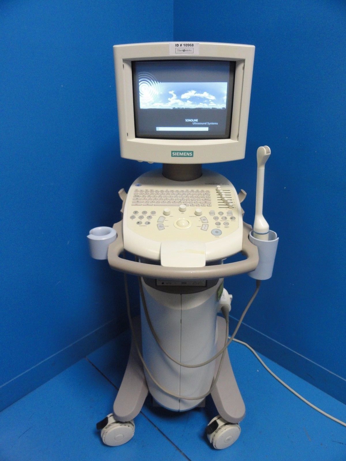 2004 Siemens Sonoline G20 Ultrasound W/ EV9-4 Endocavity Transducer (10968) DIAGNOSTIC ULTRASOUND MACHINES FOR SALE