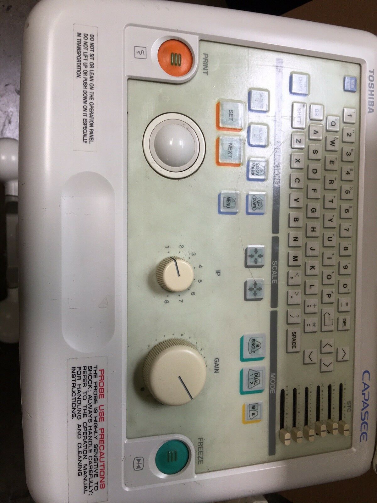 Toshiba Capasee | Medical Diagnostic Ultrasound System w/ PVG-601V & PVG-366M DIAGNOSTIC ULTRASOUND MACHINES FOR SALE