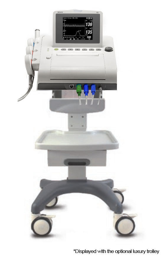 NEW ! EDAN F2 5.6" LCD Display Twin Fetal Heart Rate Monitor / FHR Monitor DIAGNOSTIC ULTRASOUND MACHINES FOR SALE
