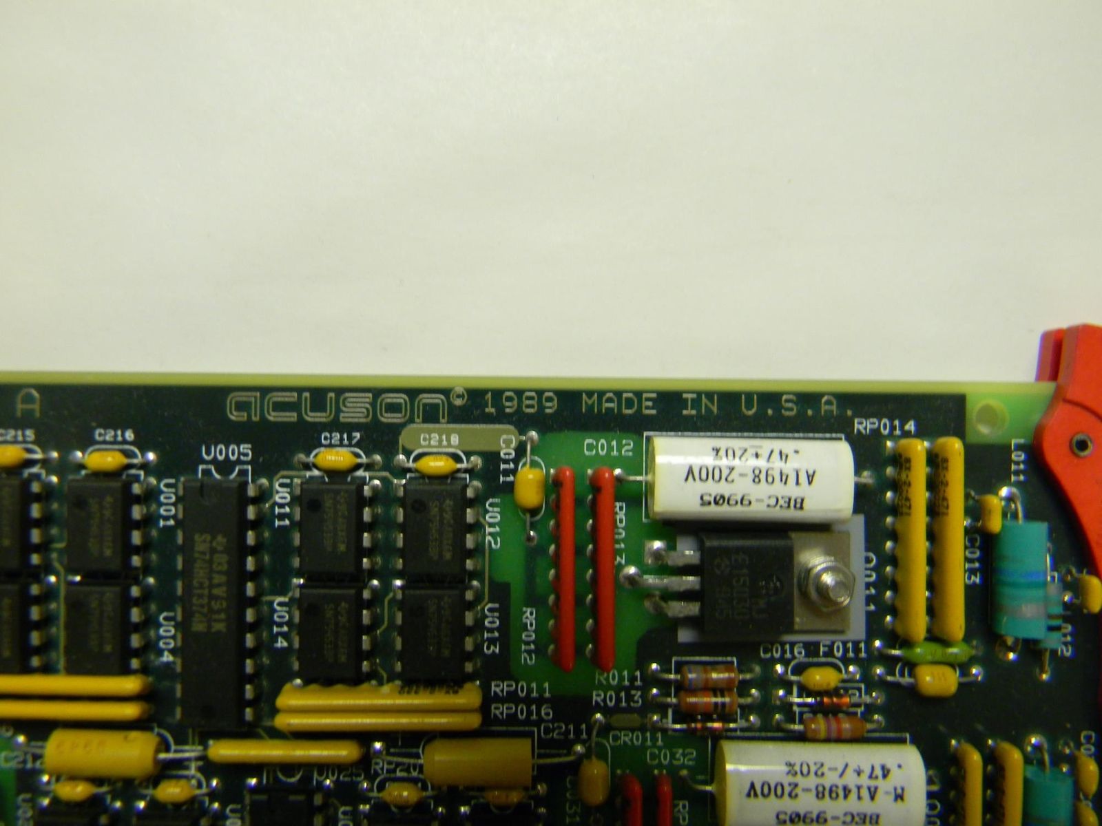 Acuson Sequoia C256 Ultrasound  XMT4 Board, PN# 20992 DIAGNOSTIC ULTRASOUND MACHINES FOR SALE