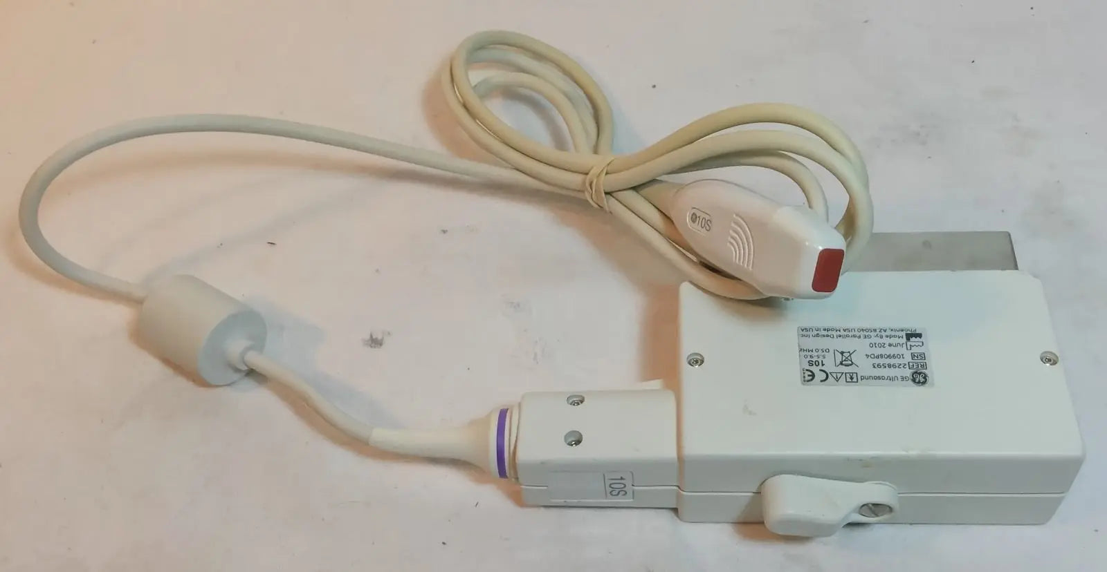 GE Logiq 10S  2010 Ultrasound Transducer Probe Model 2298593 5.5-9.0MHZ DIAGNOSTIC ULTRASOUND MACHINES FOR SALE