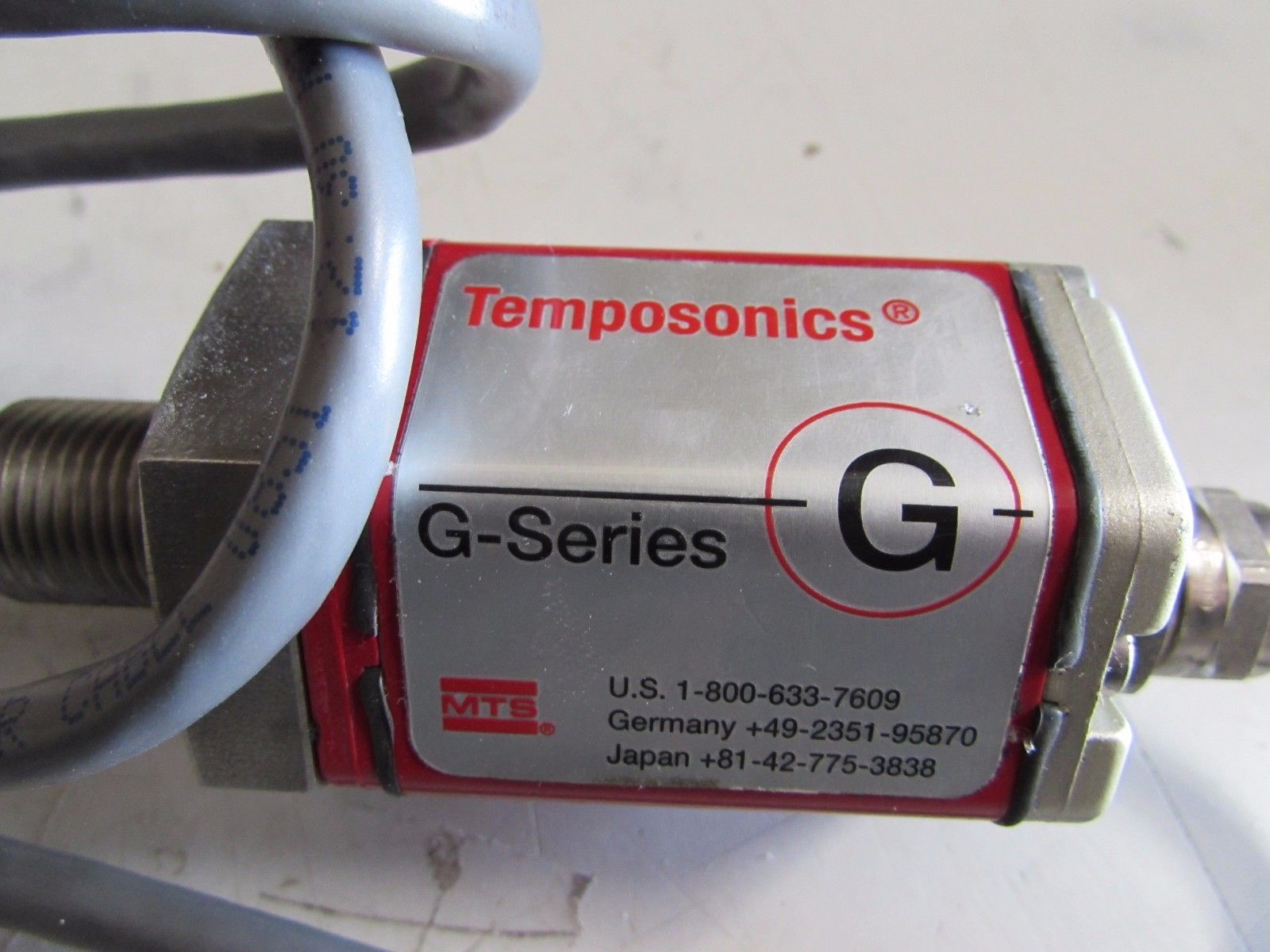 TEMPOSONICS MTS GHS0240MR022R01 LINEAR TRANSDUCER W/13"PROBE XLNT MAKE OFFER!! DIAGNOSTIC ULTRASOUND MACHINES FOR SALE