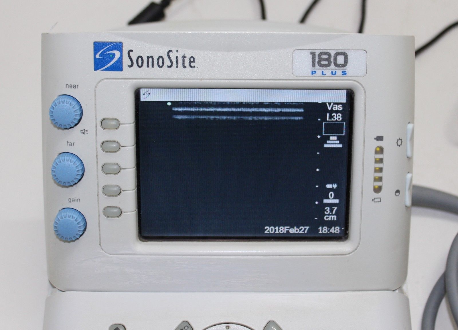 Sonosite 180 Plus Ultrasound with L38 10-5 Mhz probe DIAGNOSTIC ULTRASOUND MACHINES FOR SALE