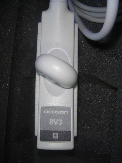 ACUSON 8V3 PINLESS ULTRASOUND TRANSDUCER  MANUFACTURED 2008 DIAGNOSTIC ULTRASOUND MACHINES FOR SALE