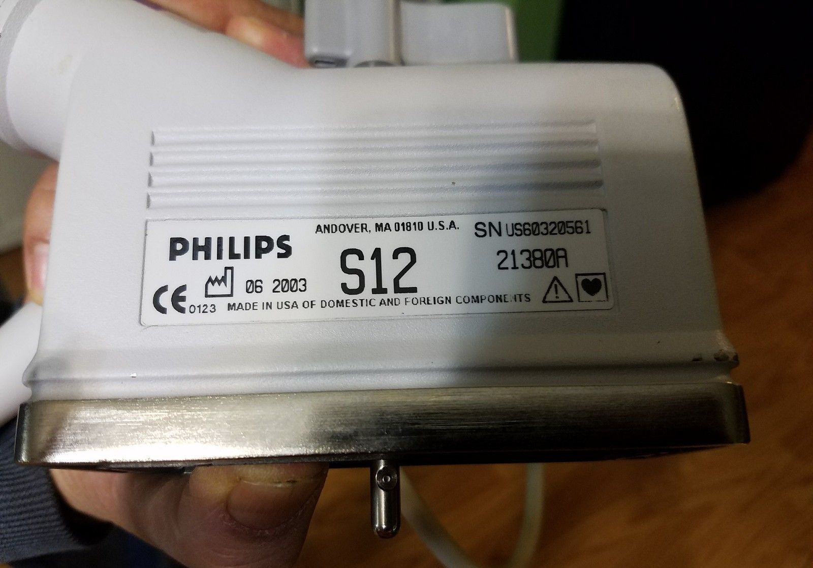 PHILIPS ULTRASOUND PEDIATRIC PROBE S12 Model 21380A DIAGNOSTIC ULTRASOUND MACHINES FOR SALE