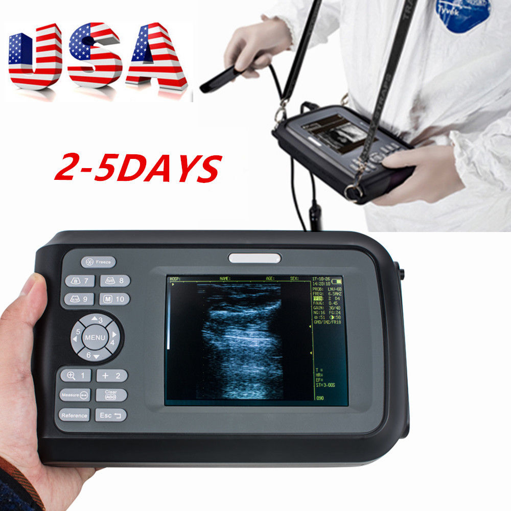 USA Handheld Digital Ultrasound Scanner Machine Rectal Probe Vet Animal 2-5DAYS  190891663139 DIAGNOSTIC ULTRASOUND MACHINES FOR SALE