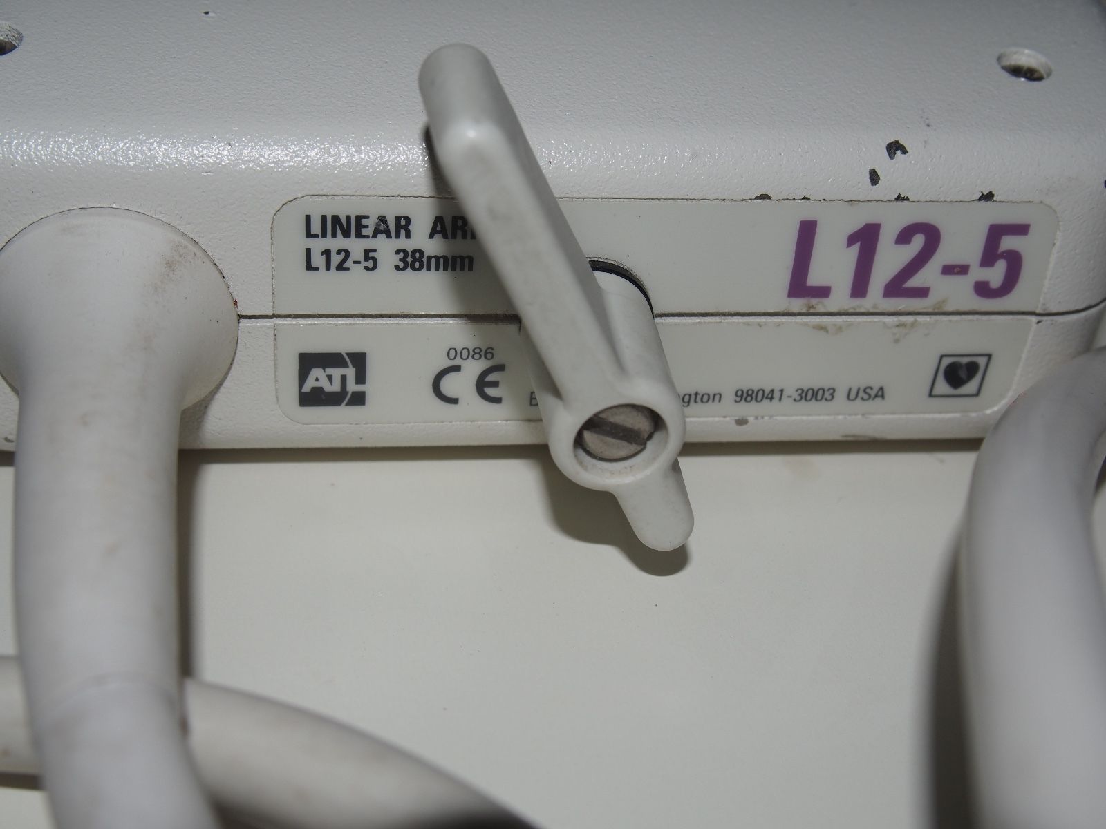 handle of white probe medical