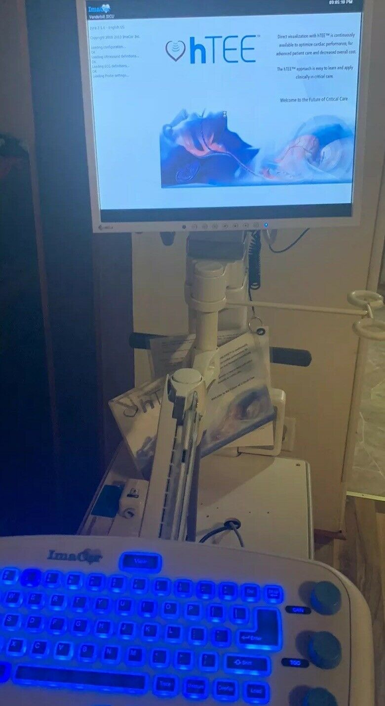 ImaCor Hemodynamic Ultrasound Machine Zura-1000 System DIAGNOSTIC ULTRASOUND MACHINES FOR SALE