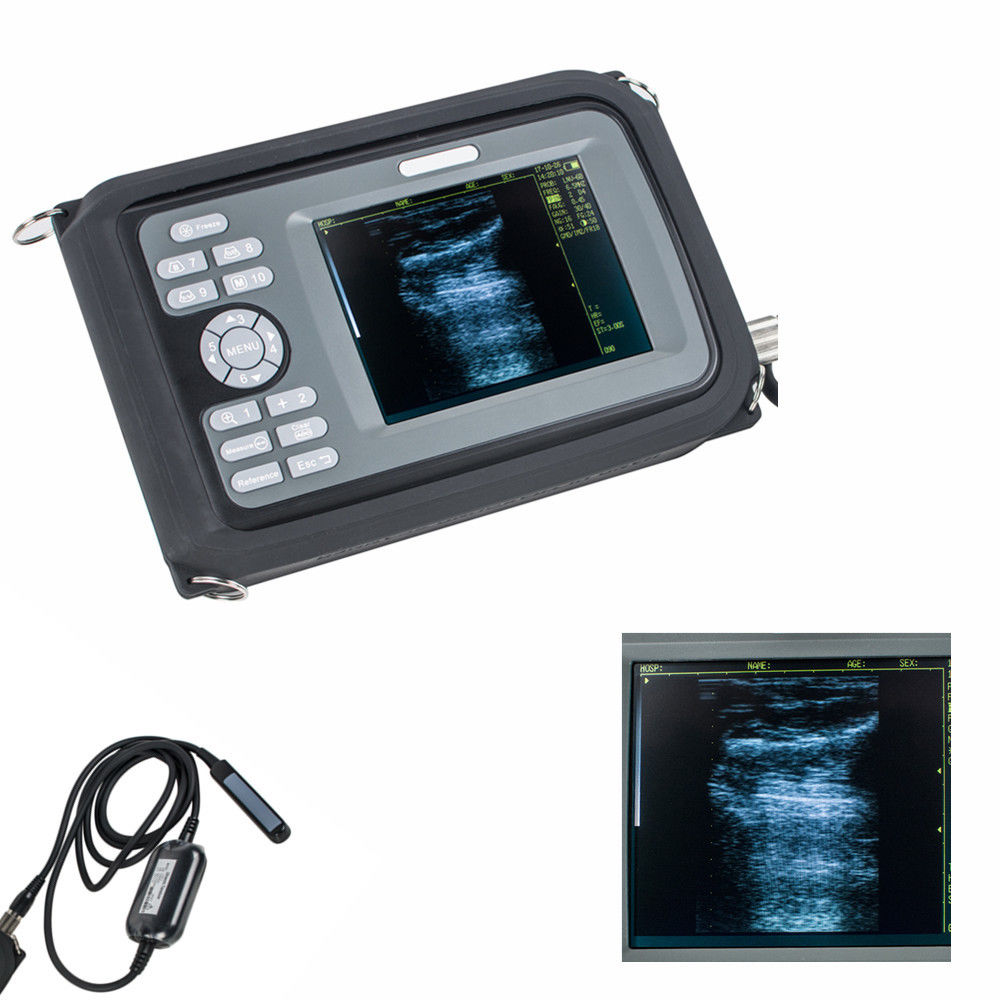 Vet 5.5 Inch Color Digital PalmSmart Ultrasound Scanner +Rectal Probe + Free Box DIAGNOSTIC ULTRASOUND MACHINES FOR SALE